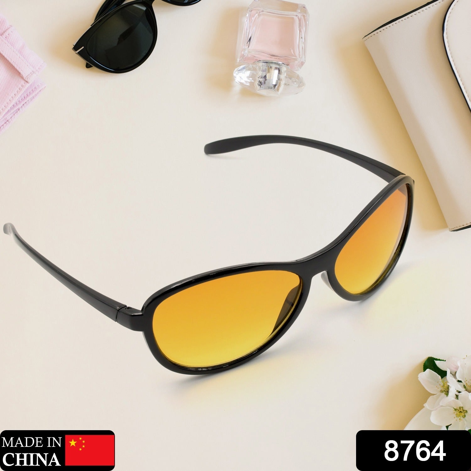8764 Smart Vision Glasses UV Protected Sunglasses, Lightweight and Attractive Design 3D classic Sunglasses for Men & Women, Lightweight, Both Outdoor and Indoor Use (1 Pc ) 8764 Smart Vision Glasses UV Protected Sunglasses, Lightweight and Attractive Design 3D classic Sunglasses for Men & Women, Lightweight, Both Outdoor and Indoor Use (1 Pc )